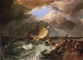 Calais Pier with French Poissards Romantic Turner